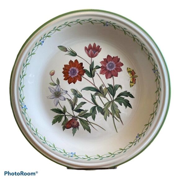 Chop Plate Round Platter Studio Nova Garden Bloom 12" Flowers - Picture 1 of 5